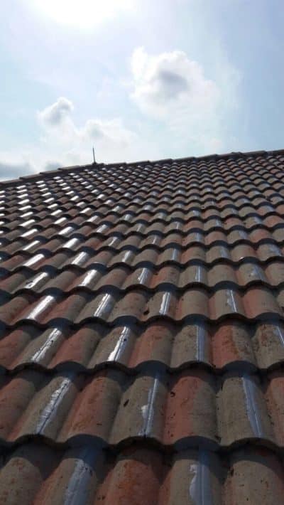 Pitch roof (before) - Waterproofing Contractor Singapore