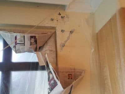 PU Grouting Project D (Before) - Waterproofing Contractor Singapore