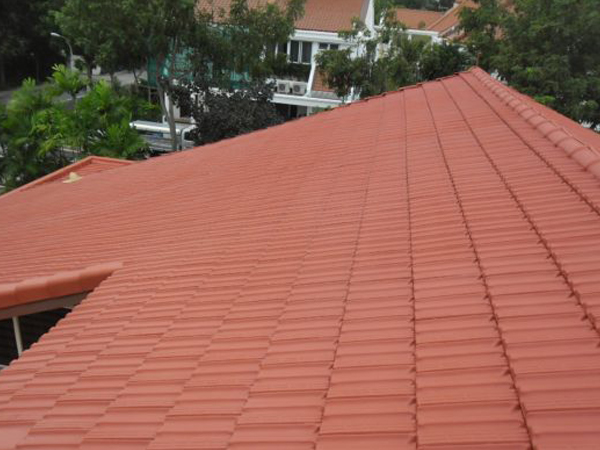 Pitch roof project B (After) - Waterproofing Contractor Singapore