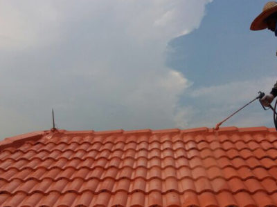 Pitch roof project C (After) - Waterproofing Contractor Singapore