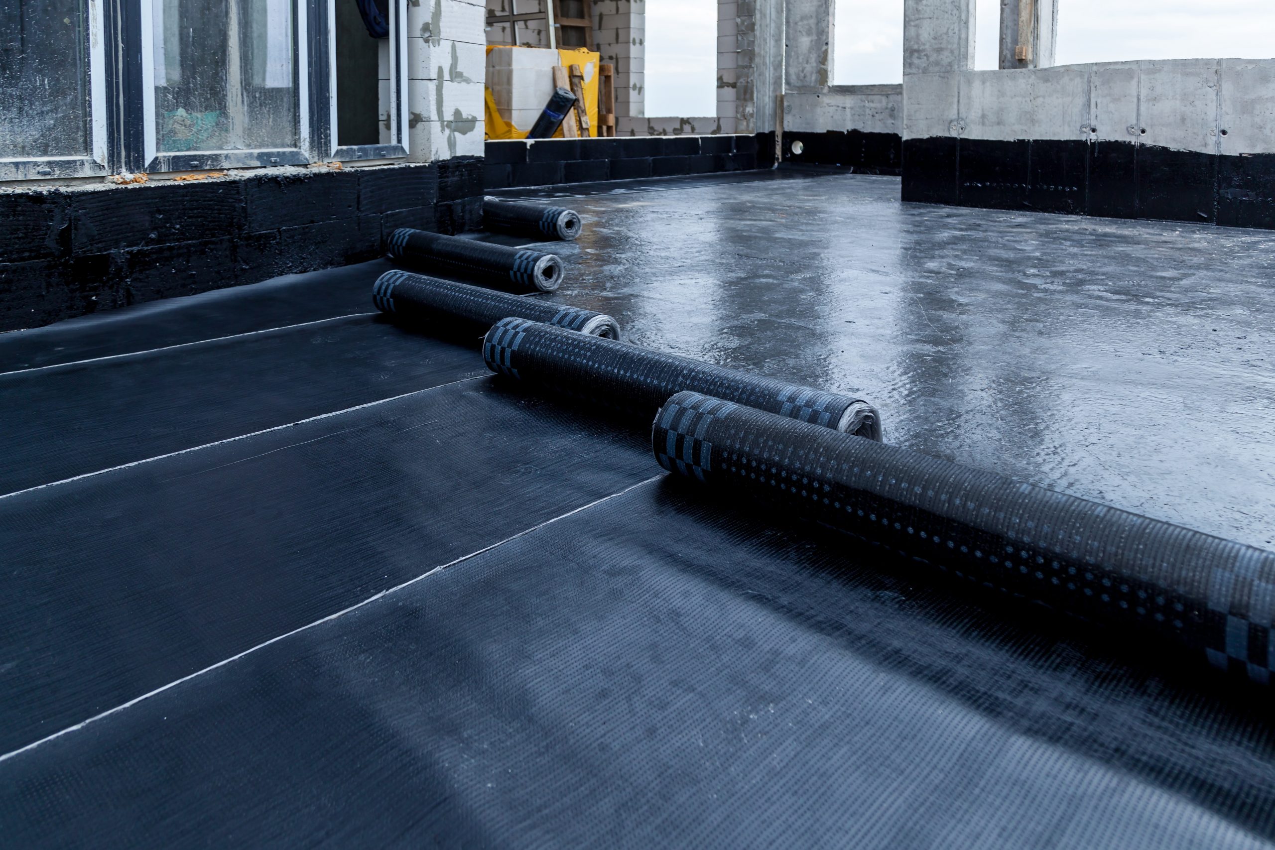 Waterproof membrane for roofs