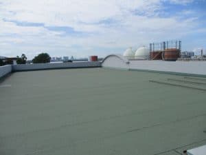 (After) Torch-on membrane works for waterproofing for industrial building at Senoko area singapore