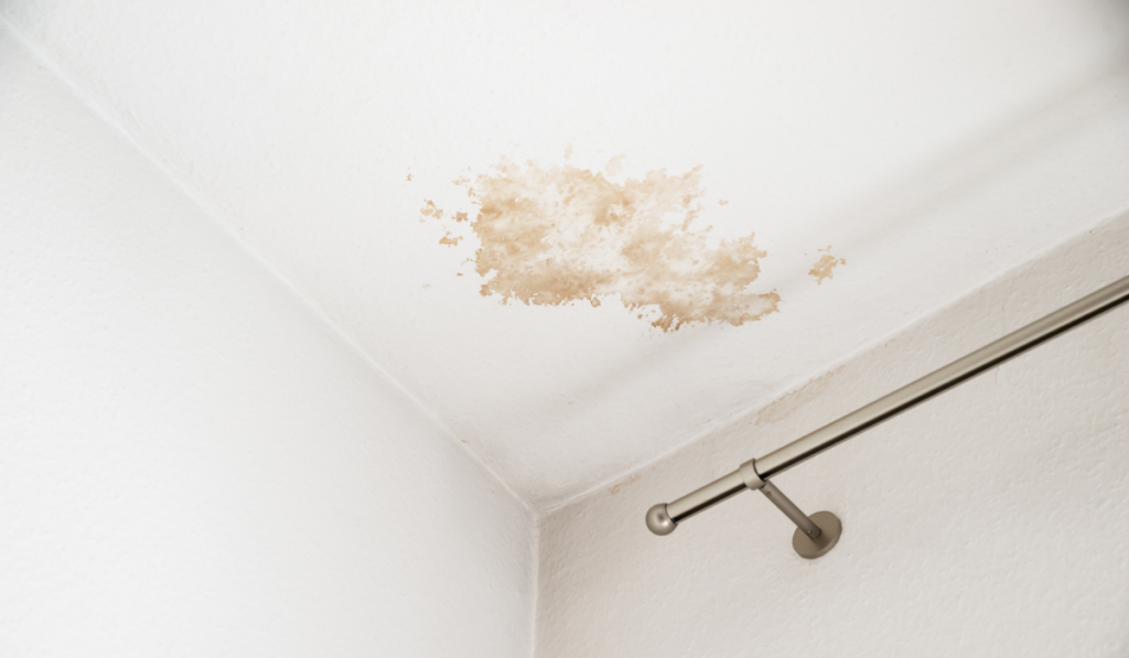 sign of poor waterproofing