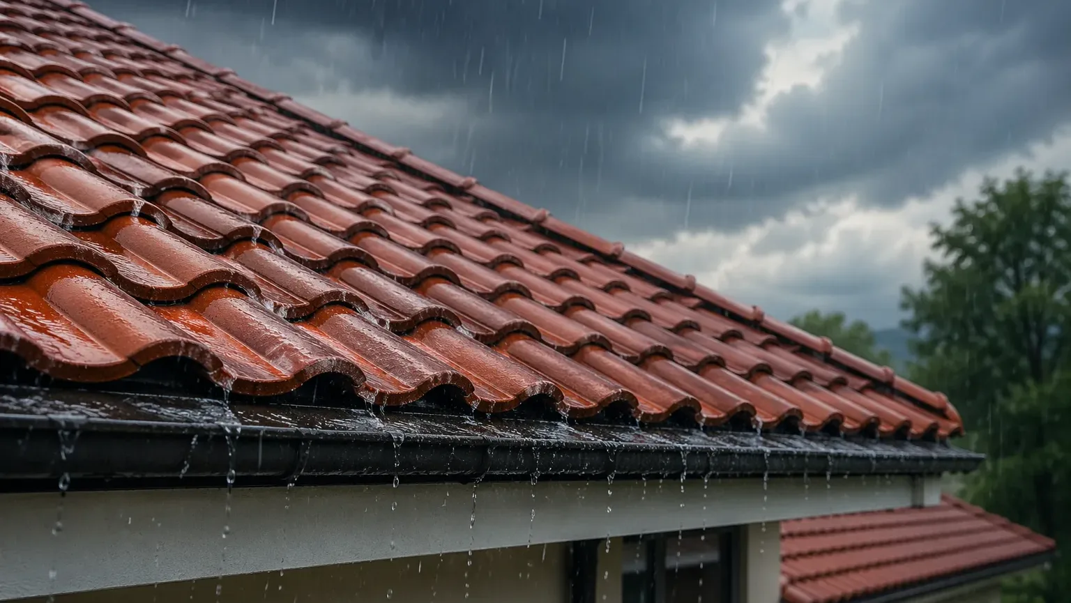 Water Travels Under Roof Tiles cover
