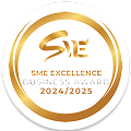 Gold SME Excellence Business Award 2024/2025 seal, highlighting the business success of a trusted waterproofing specialist.